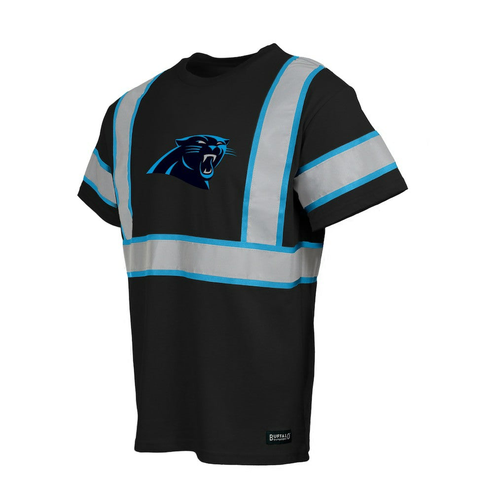 Carolina Panthers Safety Heavyweight T-Shirt Black | NFL