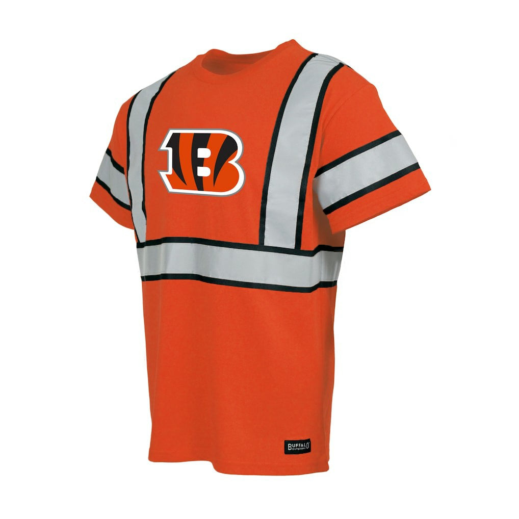 Cincinnati Bengals Safety Heavyweight T-Shirt Orange | NFL