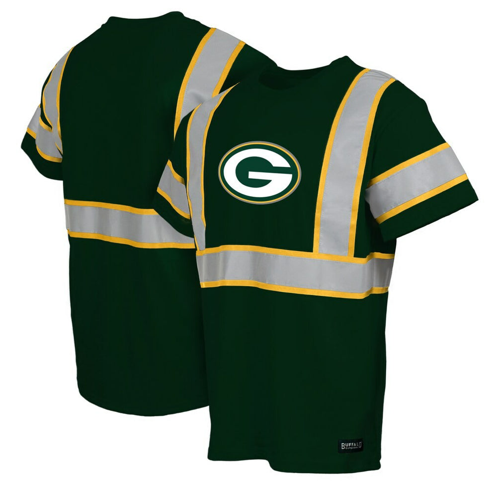 Green Bay Packers Safety Heavyweight T-Shirt Green | NFL