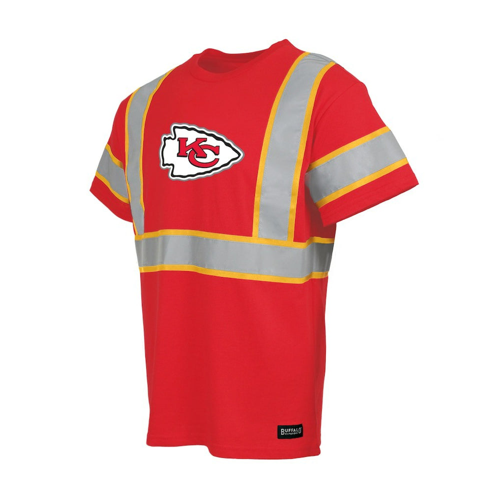 Kansas City Chiefs Safety Heavyweight T-Shirt Red | NFL