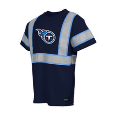 Tennessee Titans Safety Heavyweight T-Shirt Navy | NFL