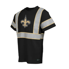 New Orleans Saints Safety Heavyweight T-Shirt Black | NFL