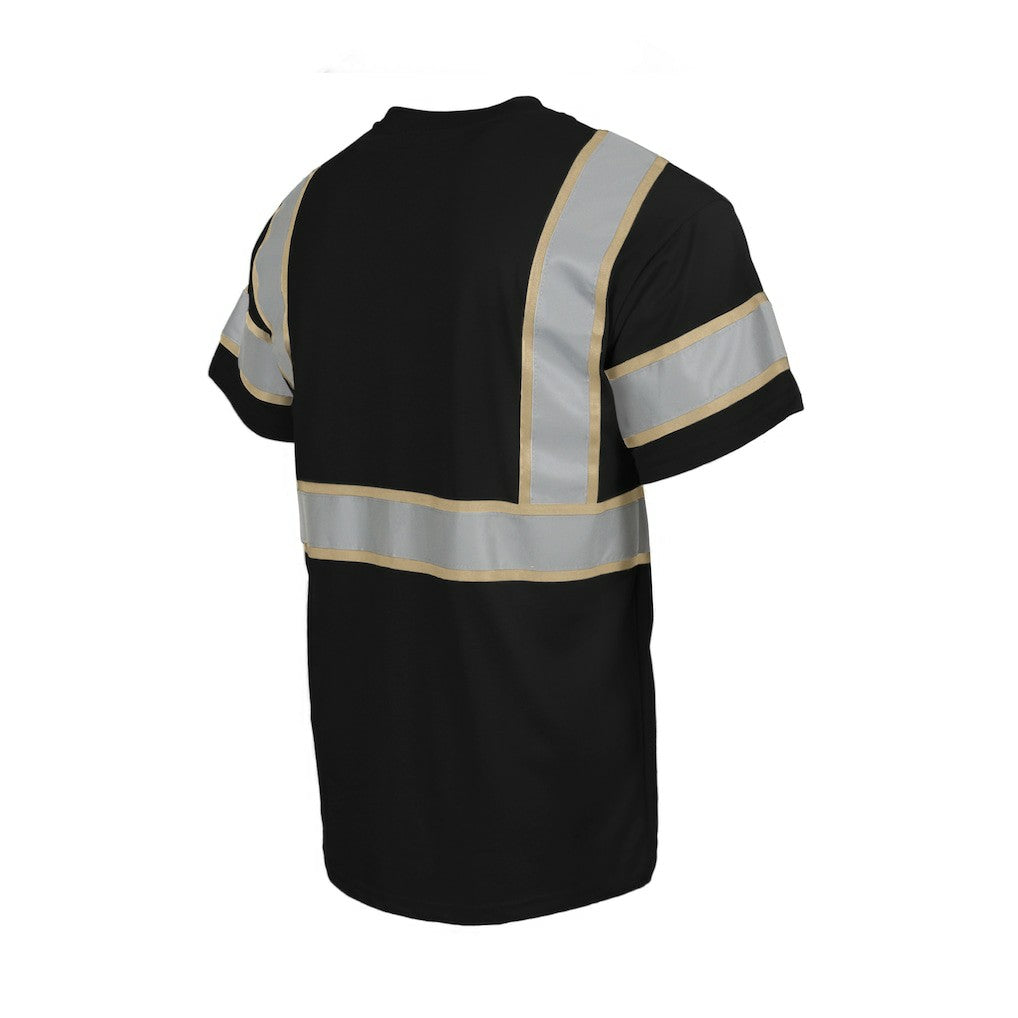 New Orleans Saints Safety Heavyweight T-Shirt Black | NFL