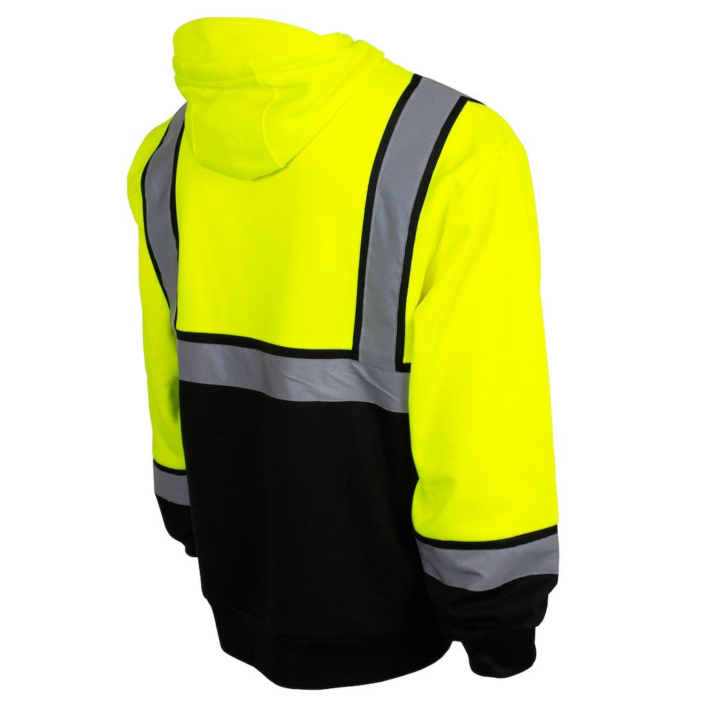 New Orleans Saints High-Visibility Safety Hooded Sweatshirt Yellow | NFL