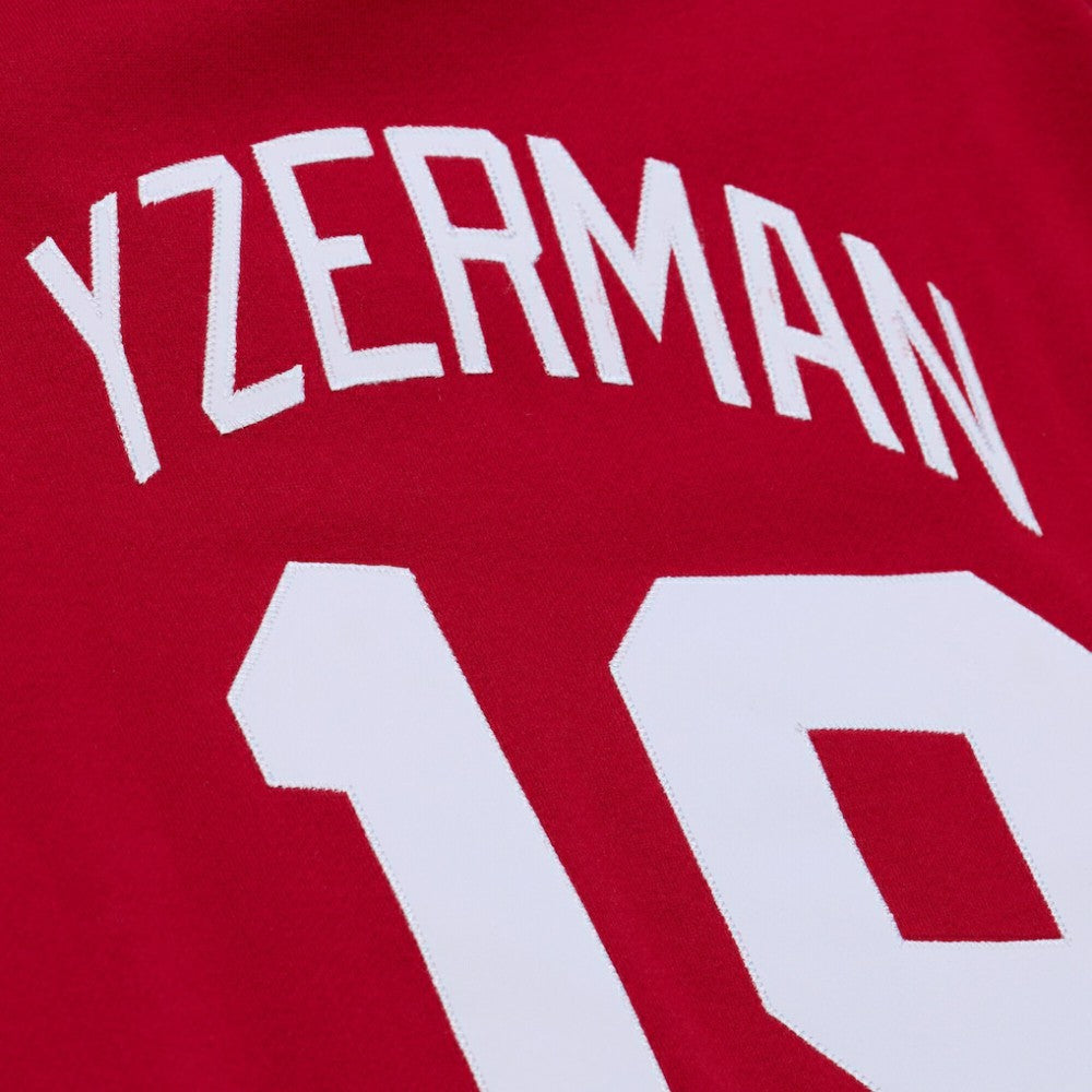 Steve Yzerman Detroit Red Wings Mitchell & Ness 1997 Name & Number Premium Pullover Hoodie - Scarlet - NHL