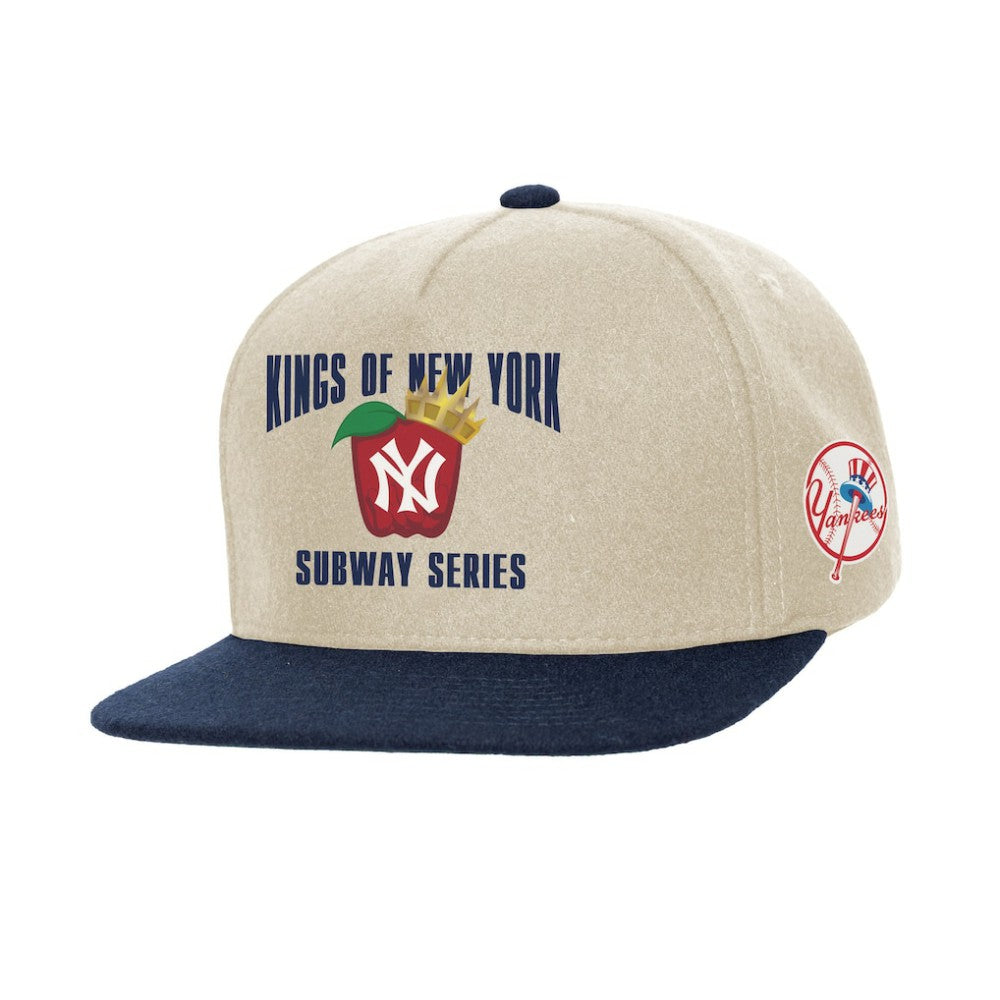 New York Yankees Mitchell & Ness Subway Series Matchup Pro Pinch Snapback - MLB
