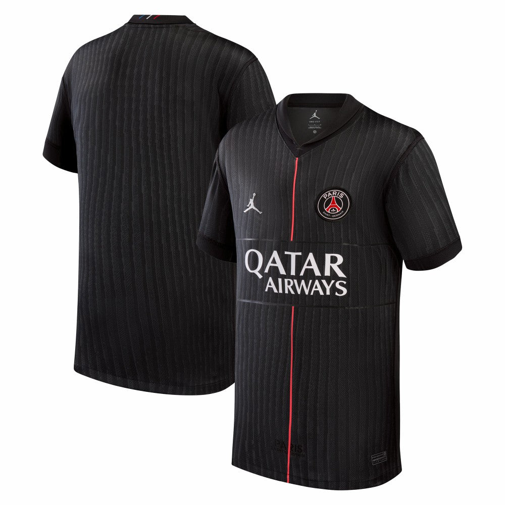 Paris Saint-Germain Jordan Brand Youth 2025/26 Fourth Replica Jersey Black | Jordan discount