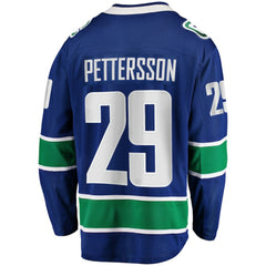 Marcus Pettersson Vancouver Canucks Fanatics Home Breakaway Jersey - Blue - NHL