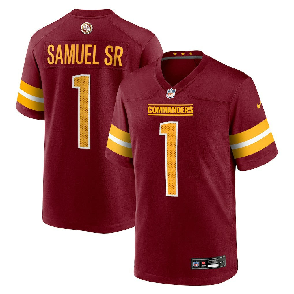 Deebo Samuel Sr Washington Commanders Game Player Jersey Burgundy | Nike for Sale