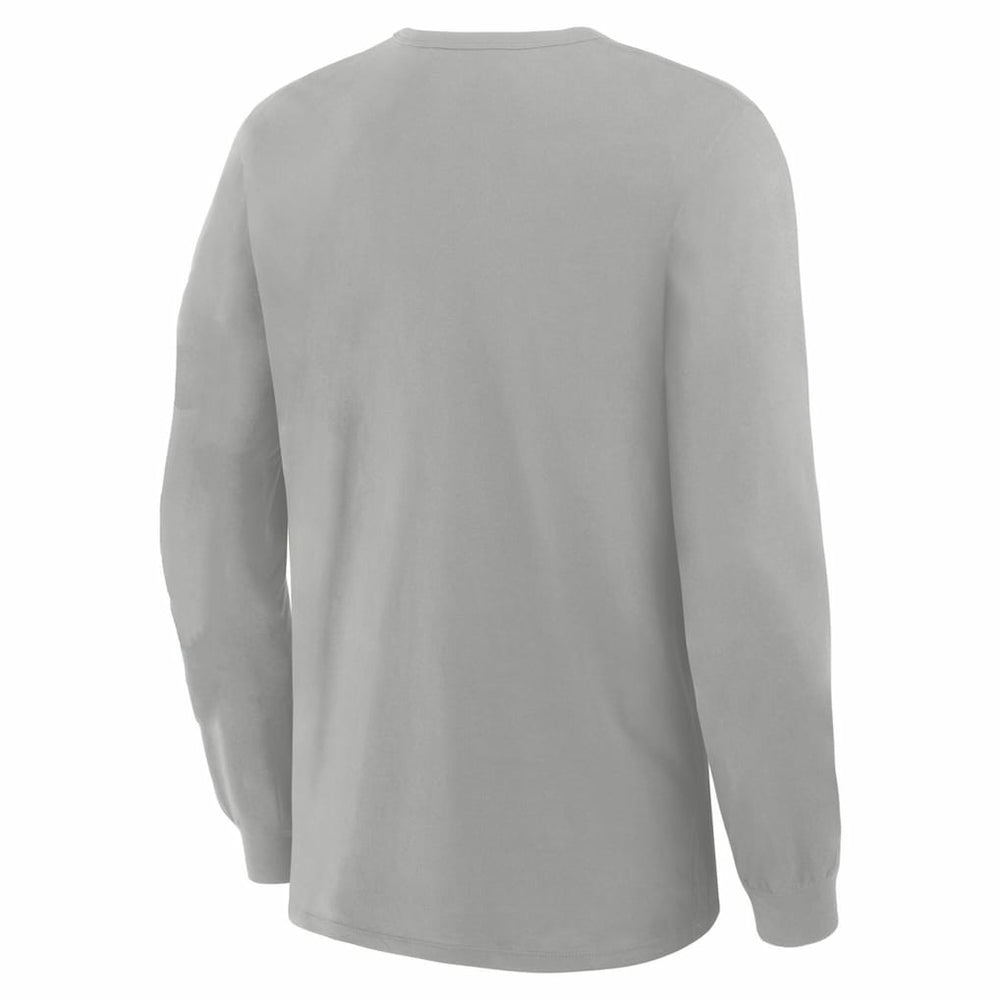 Dallas Cowboys Big & Tall Clock Management Legacy Long Sleeve T-Shirt Heather Gray | Fanatics