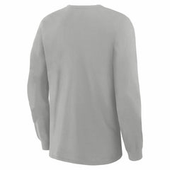 Dallas Cowboys Big & Tall Clock Management Legacy Long Sleeve T-Shirt Heather Gray | Fanatics