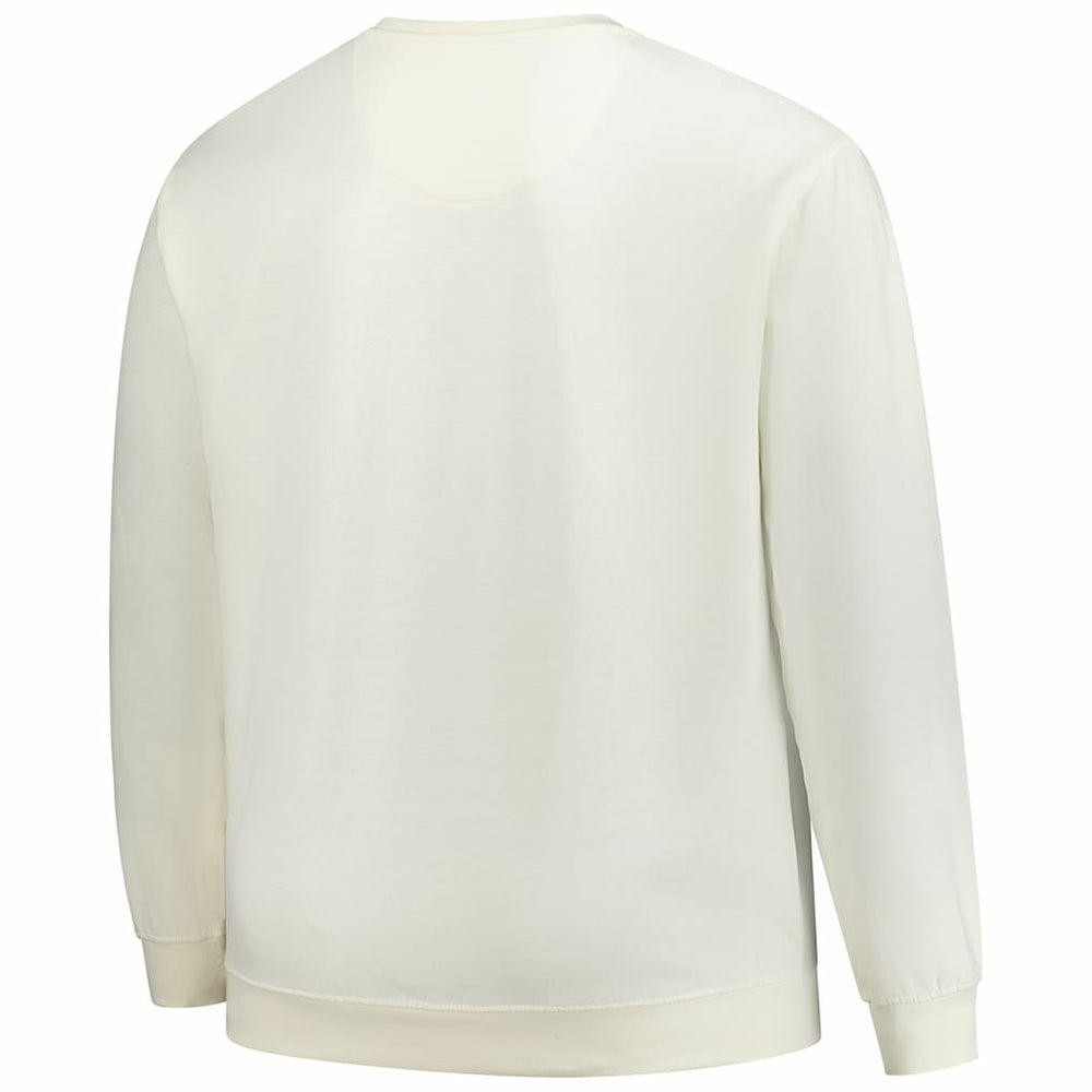Minnesota Vikings Profile Big & Tall Fleece Sweatshirt Cream | NFL