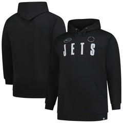 New York Jets Big & Tall Chip Shot Hoodie Black | Fanatics