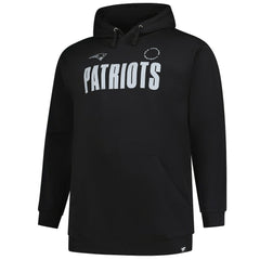New England Patriots Big & Tall Chip Shot Hoodie Black | Fanatics