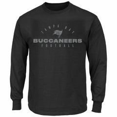 Tampa Bay Buccaneers Big & Tall Coverage Scheme Long Sleeve T-Shirt Black | Fanatics