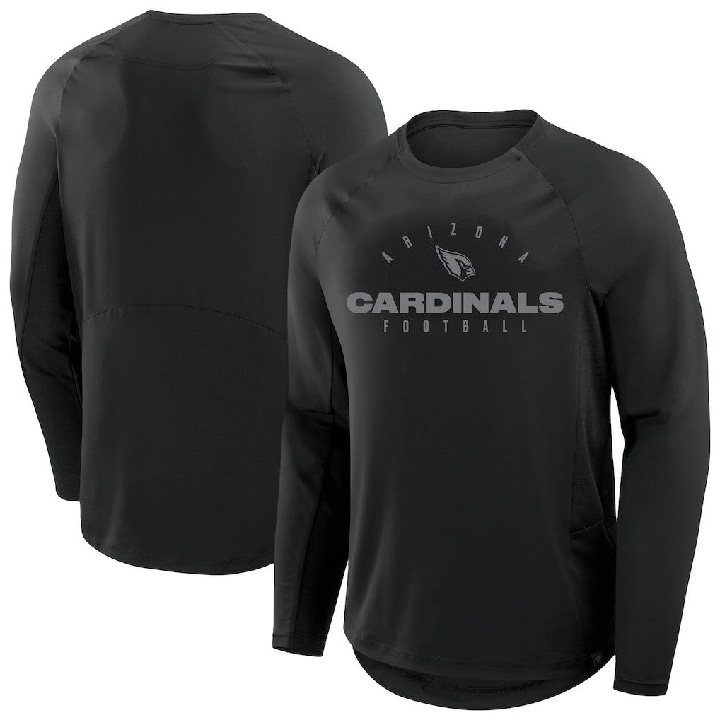 Arizona Cardinals Big & Tall Coverage Scheme Long Sleeve T-Shirt Black | Fanatics