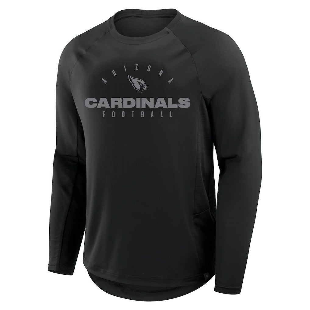 Arizona Cardinals Big & Tall Coverage Scheme Long Sleeve T-Shirt Black | Fanatics