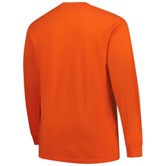 Cleveland Browns Big & Tall Clock Management Legacy Long Sleeve T-Shirt Orange | Fanatics