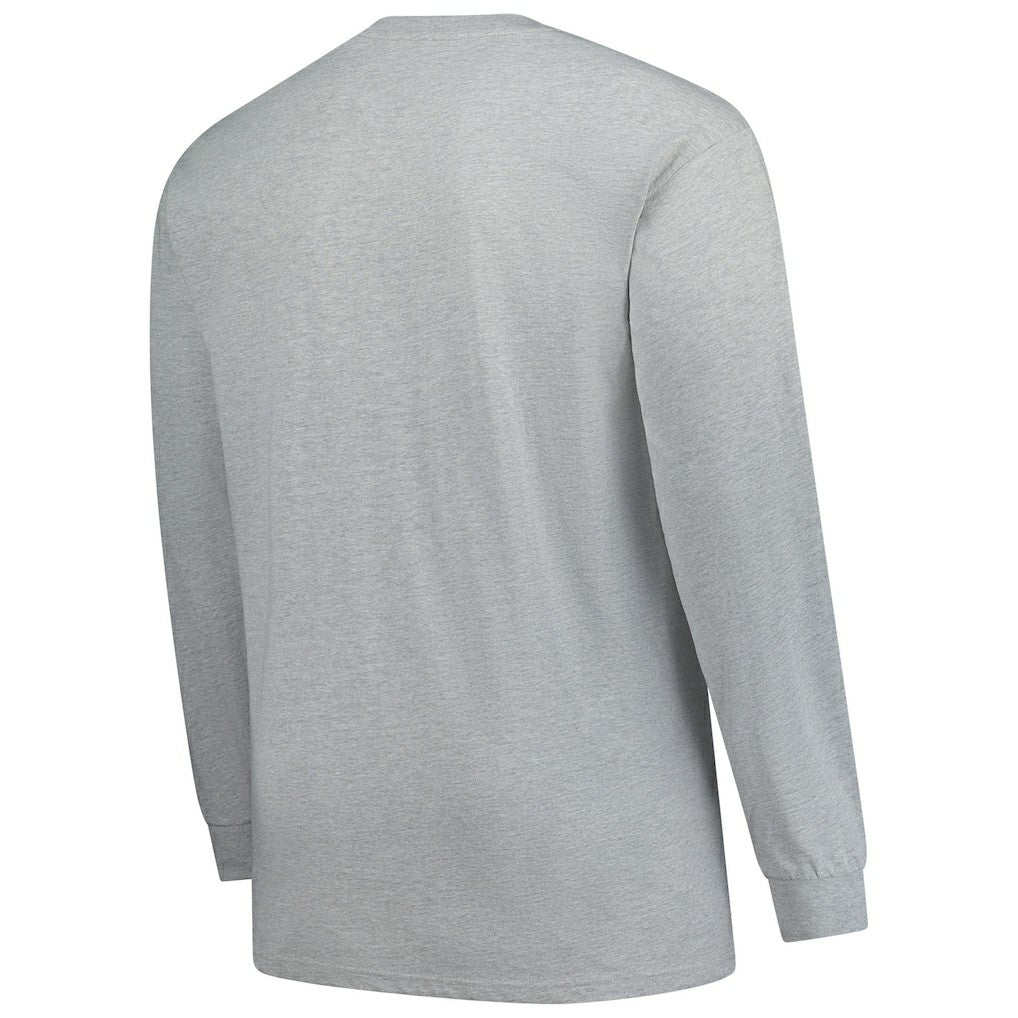 Indianapolis Colts Big & Tall Clock Management Legacy Long Sleeve T-Shirt Heather Gray | Fanatics