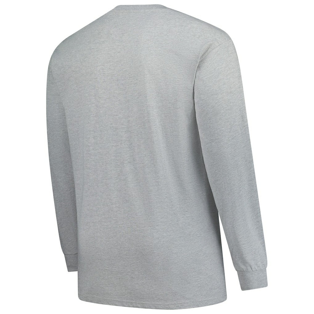 Indianapolis Colts Big & Tall Clock Management Legacy Long Sleeve T-Shirt Heather Gray | Fanatics