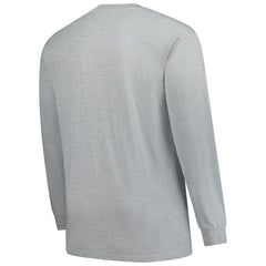 Indianapolis Colts Big & Tall Clock Management Legacy Long Sleeve T-Shirt Heather Gray | Fanatics