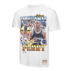 Penny Hardaway Orlando Magic Hardwood Classics Commemorative Player Collage T-Shirt White - NBA