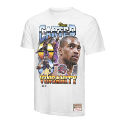 Vince Carter Toronto Raptors Hardwood Classics Commemorative Player Collage T-Shirt White - NBA