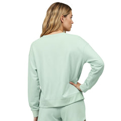 Minnesota Wild Concepts Sport Women's Tonal Pullover Tri-Blend Sweatshirt - Light Green - NHL
