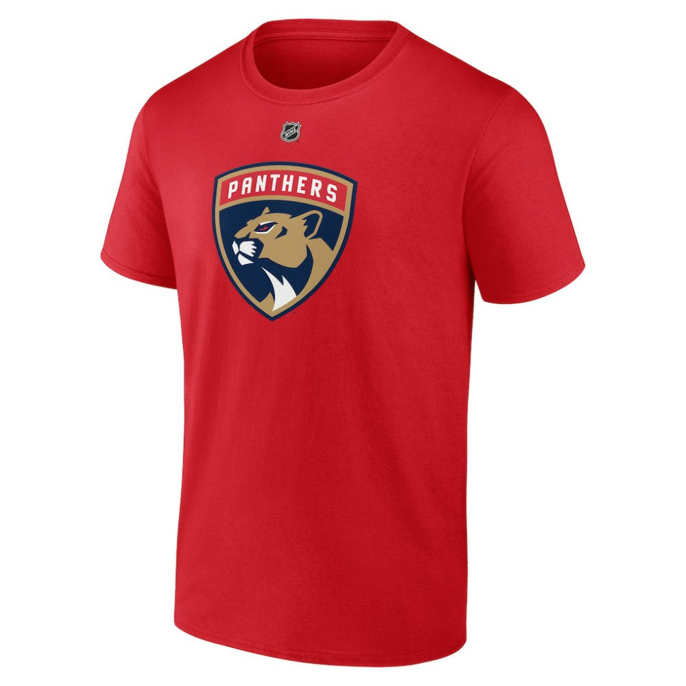 Seth Jones Florida Panthers Fanatics Authentic Stack Name & Number T-Shirt - Red - NHL