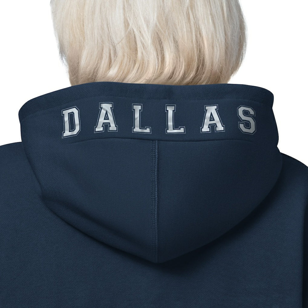 Dallas Cowboys Starter Women's 4th Down Full-Zip Hoodie Navy | NFL