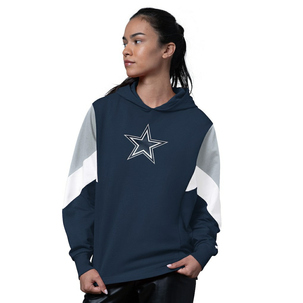 Dallas Cowboys Starter Women's Scrimmage Hoodie Navy | NFL