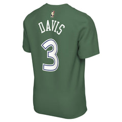 Anthony Davis Dallas Mavericks Unisex Name & Number T-Shirt Classic Editi- Green - NBA