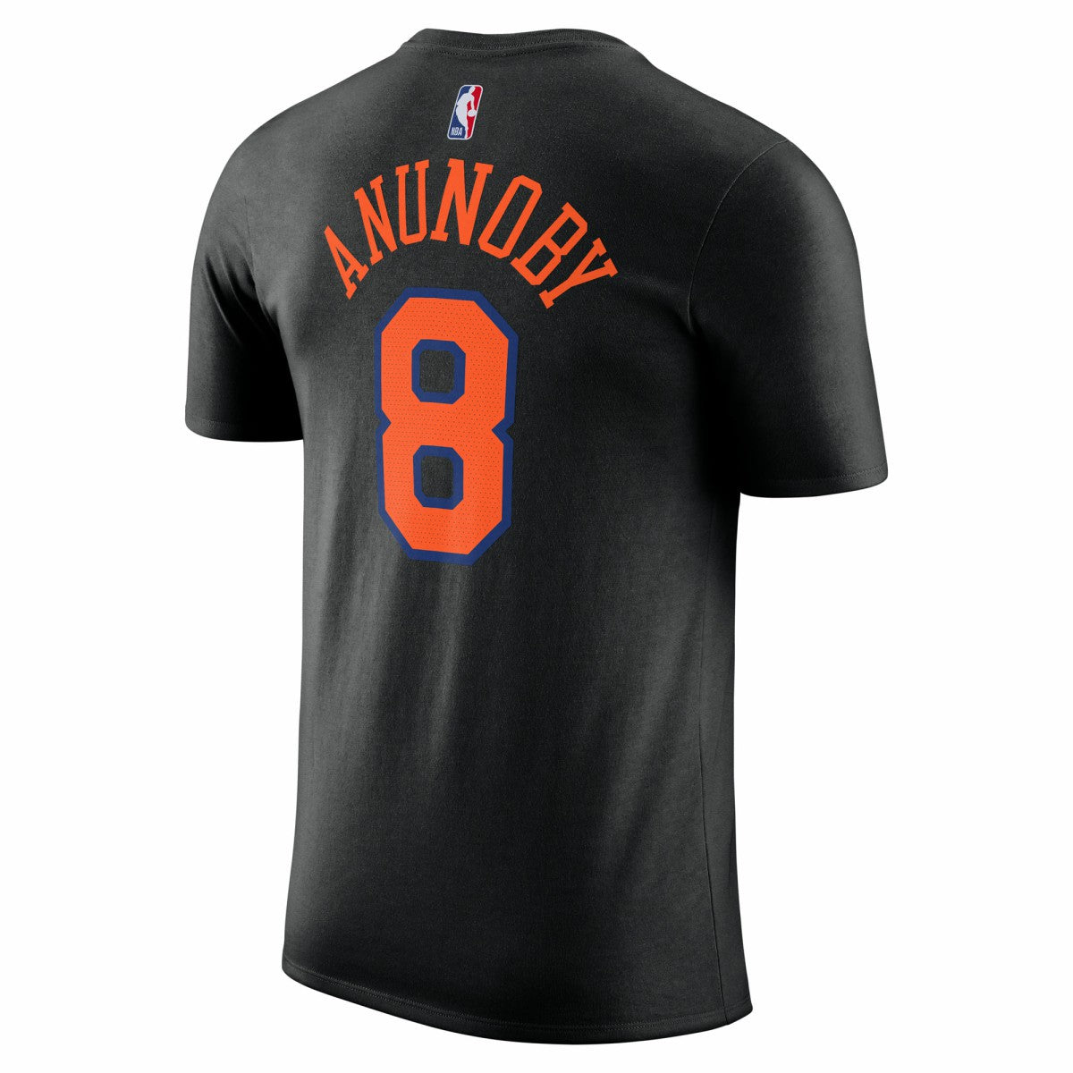 OG Anunoby New York Knicks Jordan Brand Unisex Name & Number T-Shirt Statement Edition Black - NBA
