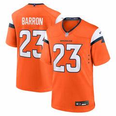 Jahdae Barron Denver Broncos 2025 NFL Draft First Round Pick Game Jersey Orange | Nike for Sale