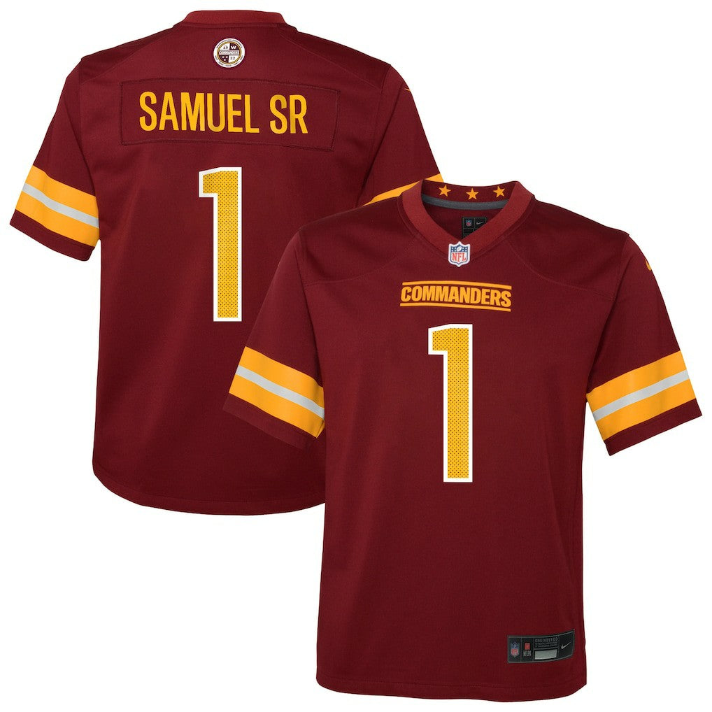 Deebo Samuel Sr Washington Commanders Youth Team Game Jersey Burgundy | Nike for Sale