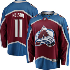 Brock Nelson Colorado Avalanche Fanatics Home Breakaway Jersey - Burgundy - NHL