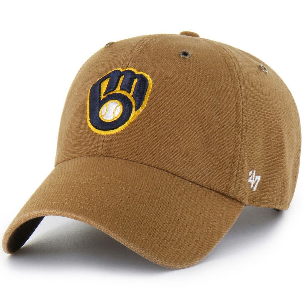 Milwaukee Brewers Carhartt x '47 Clean Up Adjustable Hat - MLB