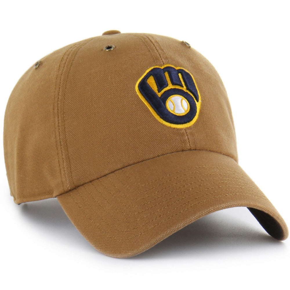 Milwaukee Brewers Carhartt x '47 Clean Up Adjustable Hat - MLB