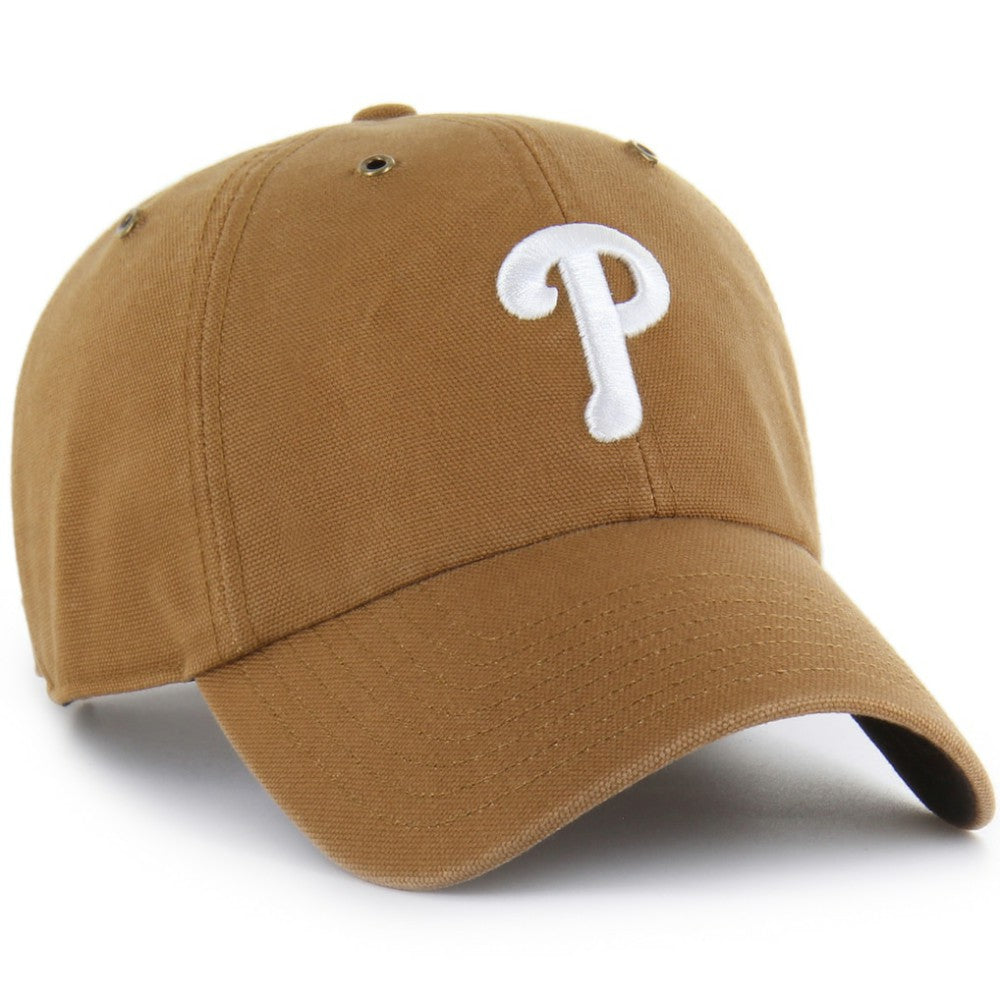 Philadelphia Phillies Carhartt x '47 Clean Up Adjustable Hat - MLB