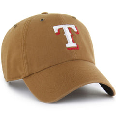 Texas Rangers Carhartt x '47 Clean Up Adjustable Hat - MLB