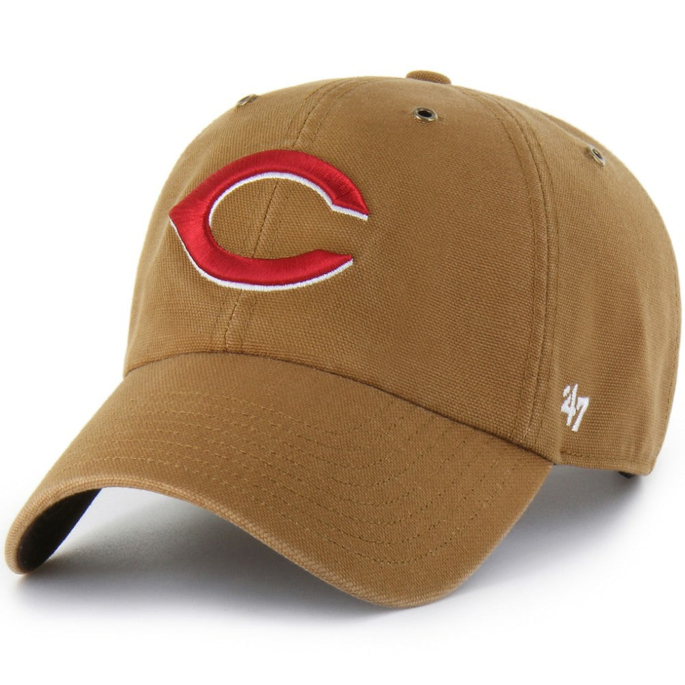 Cincinnati Reds Carhartt x '47 Clean Up Adjustable Hat - MLB