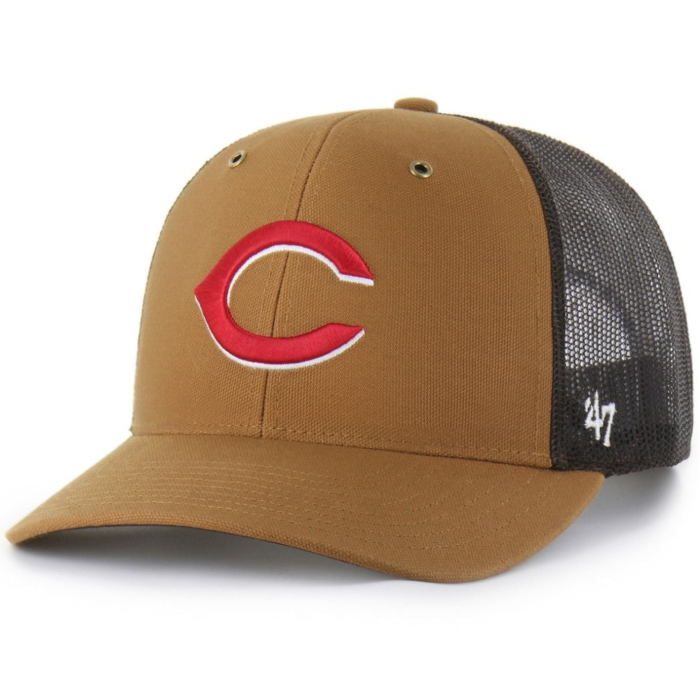 Cincinnati Reds Carhartt x '47 Trucker Adjustable Hat - MLB