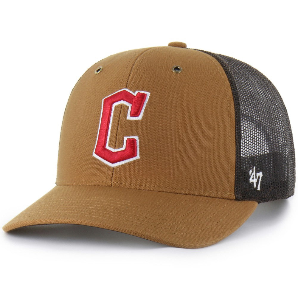 Cleveland Guardians Carhartt x '47 Trucker Adjustable Hat - MLB