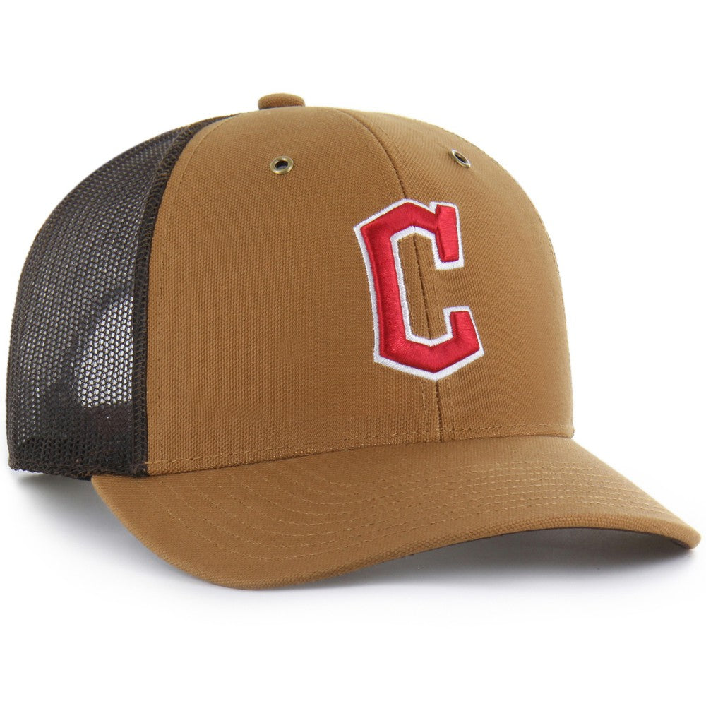 Cleveland Guardians Carhartt x '47 Trucker Adjustable Hat - MLB