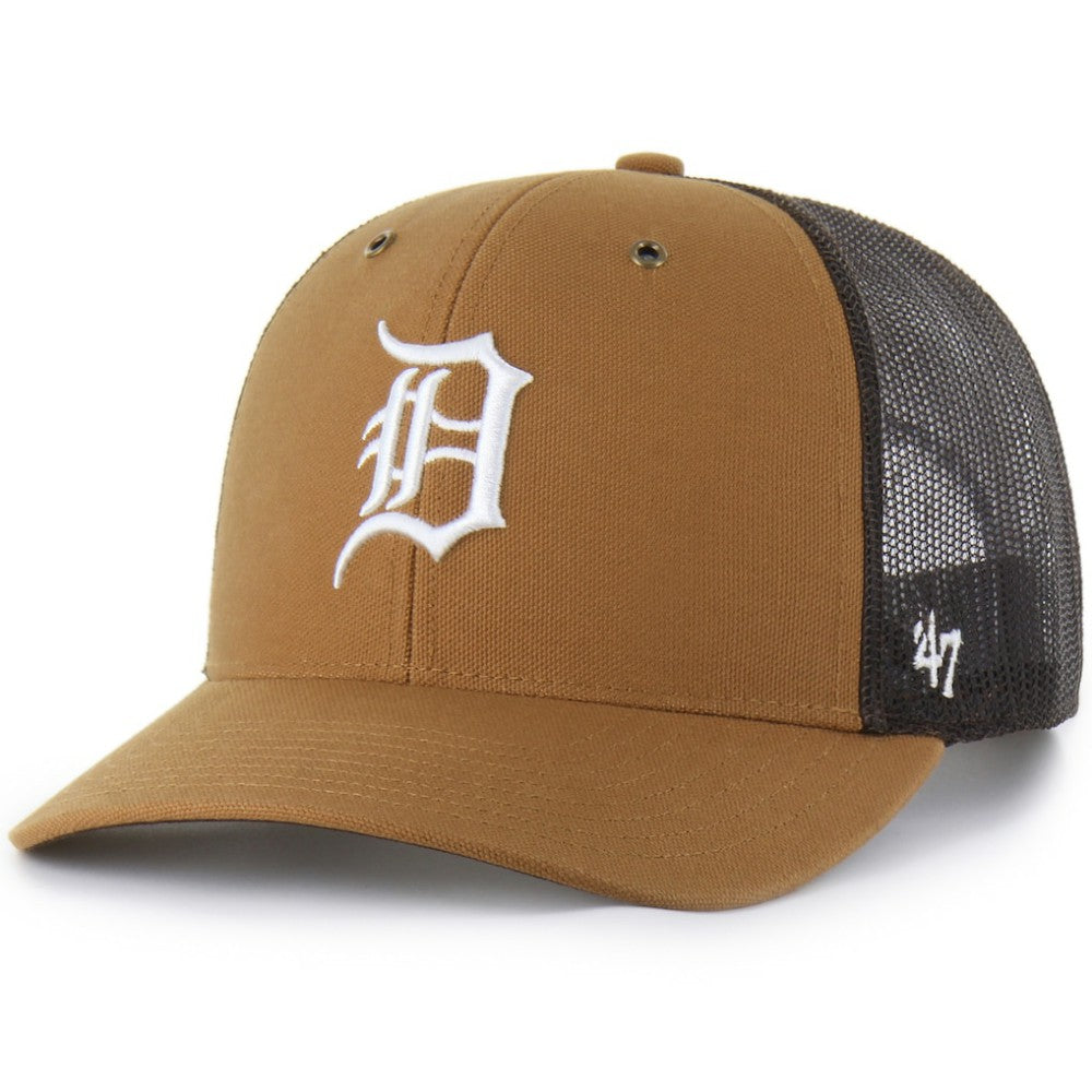 Detroit Tigers Carhartt x '47 Trucker Adjustable Hat - MLB
