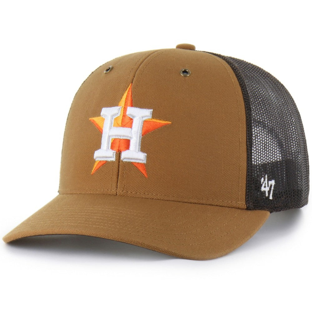 Houston Astros Carhartt x '47 Trucker Adjustable Hat - MLB