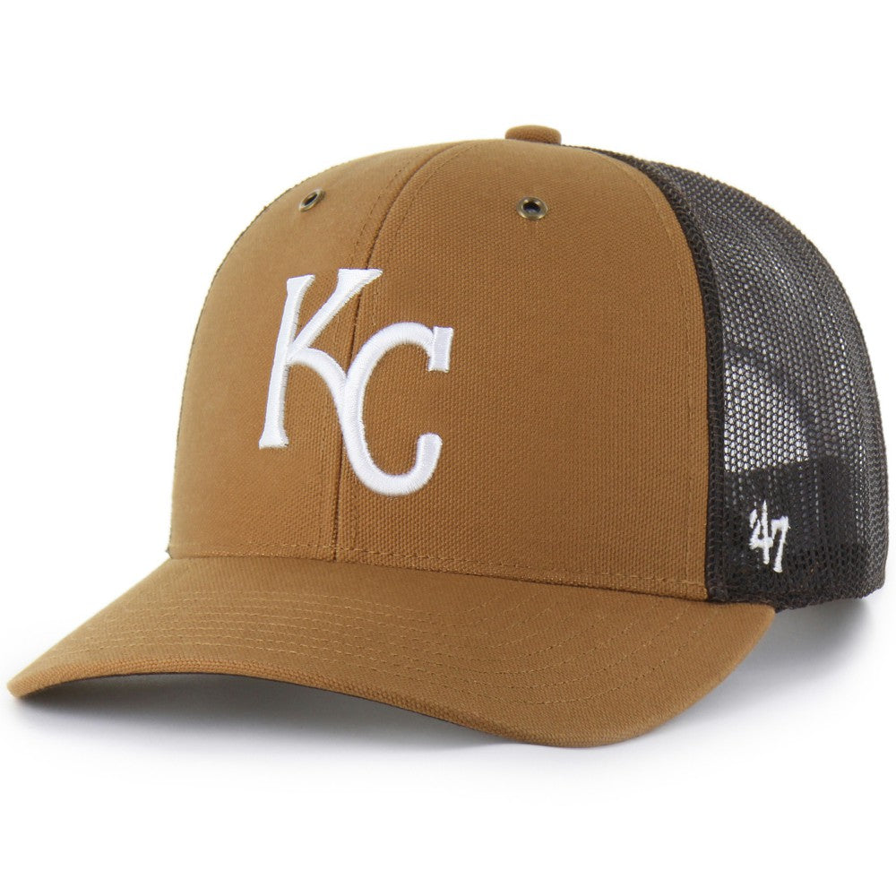 Kansas City Royals Carhartt x '47 Trucker Adjustable Hat - MLB