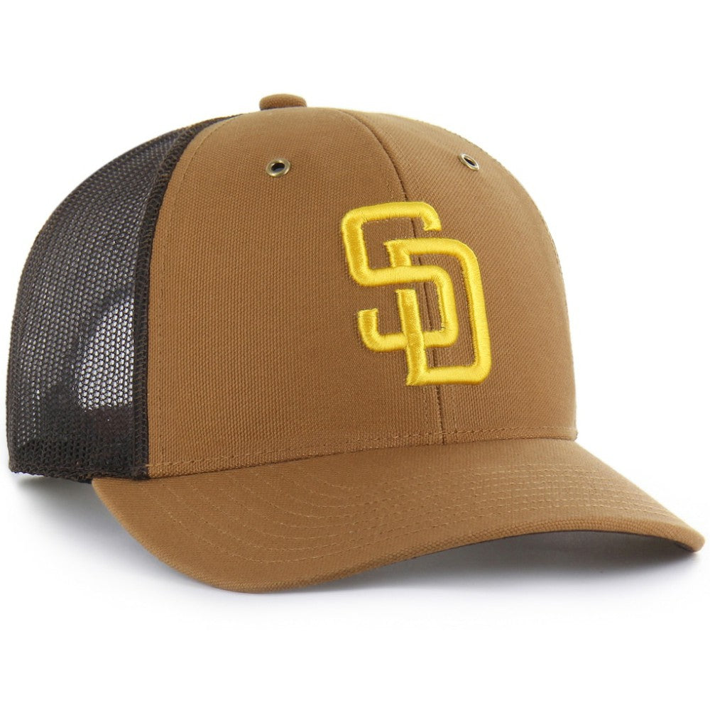 San Diego Padres Carhartt x '47 Trucker Adjustable Hat - MLB