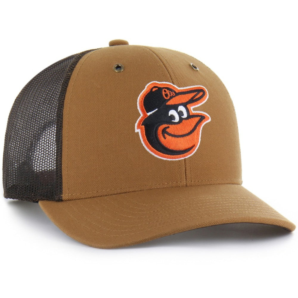 Baltimore Orioles Carhartt x '47 Trucker Adjustable Hat - MLB