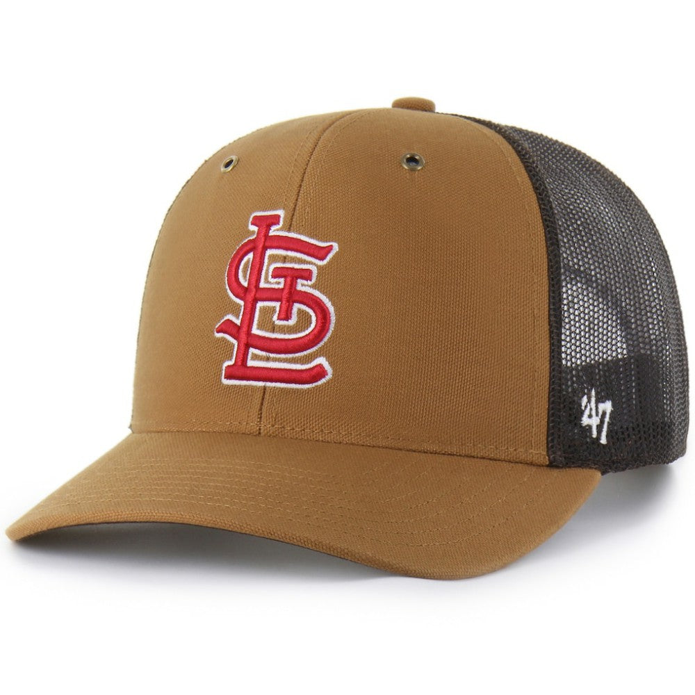 St. Louis Cardinals Carhartt x '47 Trucker Adjustable Hat - MLB